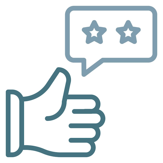 Immagine vettoriale dell'icona di feedback Può essere utilizzata per Shoemaker