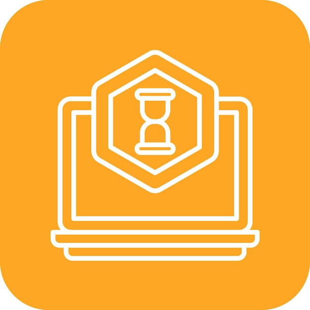 Immagine vettoriale dell'icona di Hackathon Può essere utilizzata per UX e UI