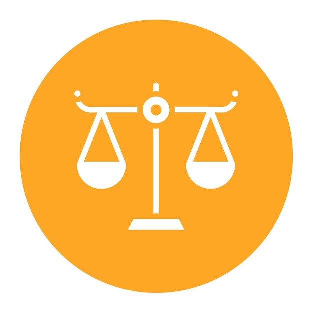 Immagine vettoriale dell'icona di scala Può essere utilizzata per Business Analytics