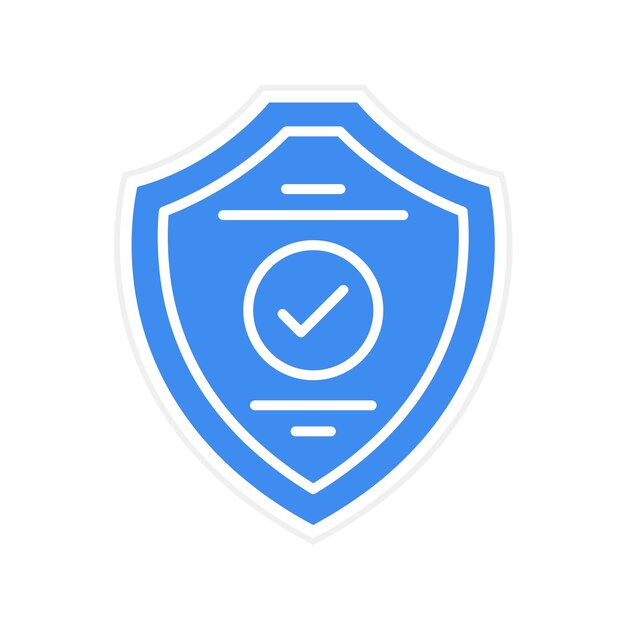 Immagine vettoriale dell'icona di sicurezza Può essere utilizzata per Digital Nomad