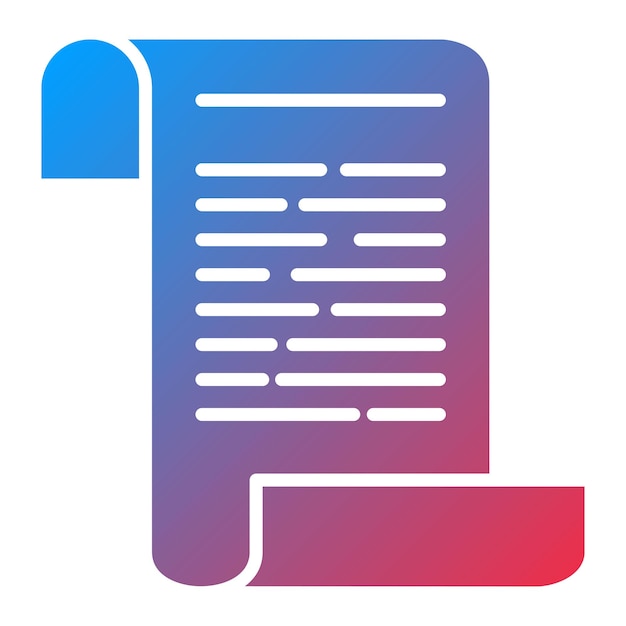 Immagine vettoriale dell'icona Pirate Scroll Può essere utilizzata per Pirate