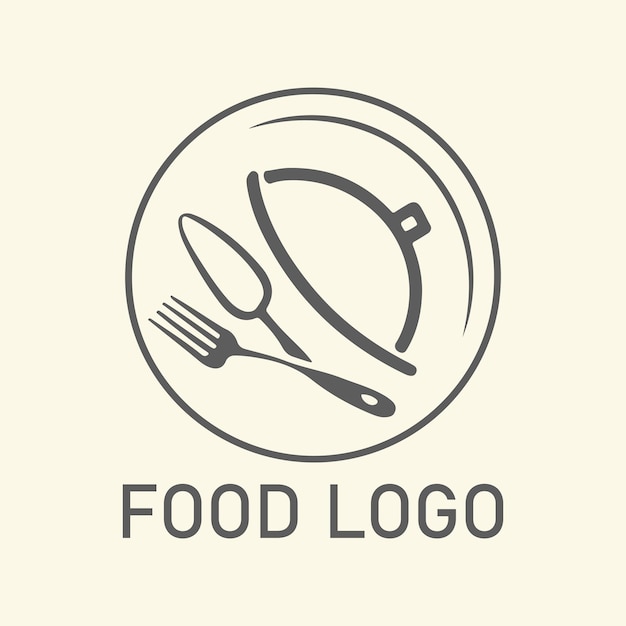 immagine vettoriale di design del logo alimentare