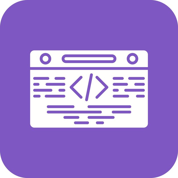 Immagine vettoriale di icone di codice Può essere utilizzata per Agile