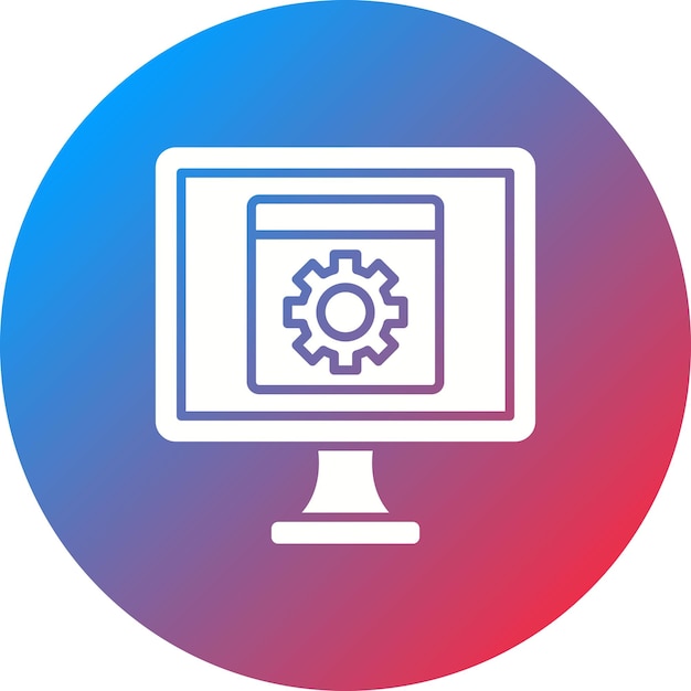 Immagine vettoriale di icone software Può essere utilizzata per la realtà virtuale