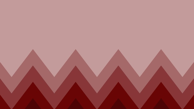 Immagine vettoriale di sfondo astratta a zig zag rossa per sfondo o stile di moda in tessuto
