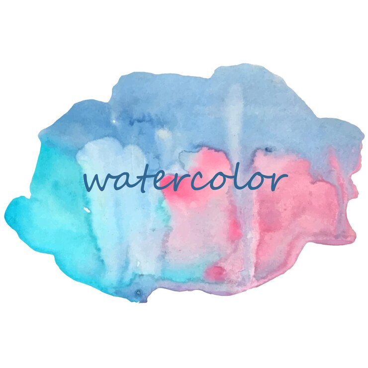 Vettore immagine vettoriale di texture fatte a mano pittura ad acquerello effetto textured acquerello vernici