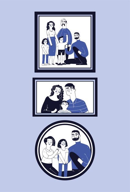 Immagini delle famiglie