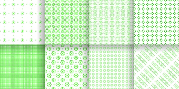 Impostare il modello astratto senza giunture linea nera Doodle figure geometriche vettore di sfondo
