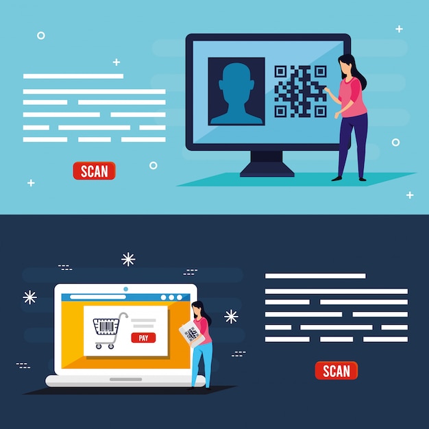 Impostare l'illustrazione del codice QR
