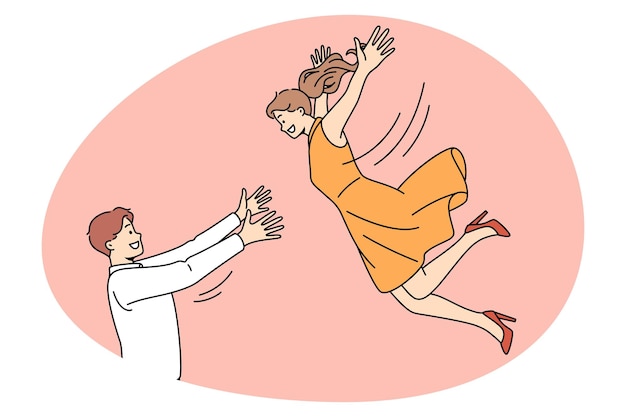 Incontri romantici e concetto di felicità