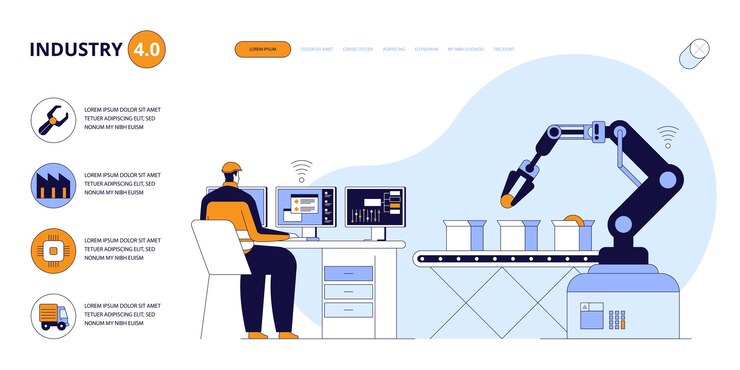 Industria dei robot di produzione in fabbrica 40 Facile da modificare e personalizzare