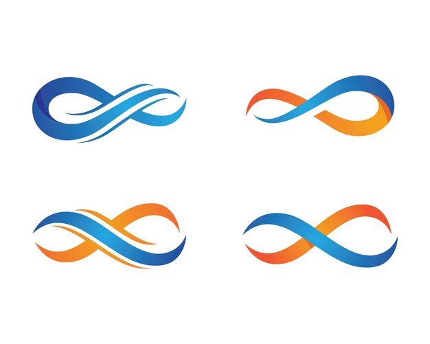 Infinity Design Infinity logo Modello vettoriale