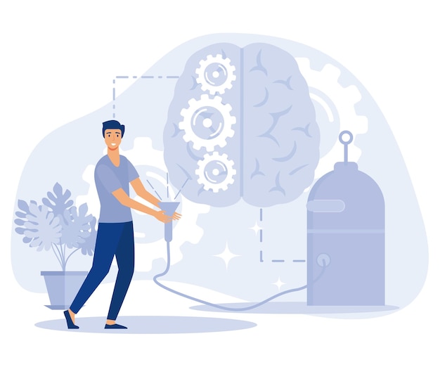 Innovativo concetto di tecnologia dell'informazione Quantum Computing Computer Science Machine Learning