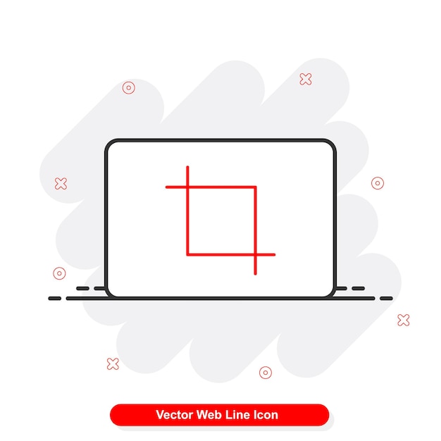 insieme dell'icona di vettore linea web