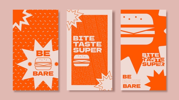 Instagram Story Design Food Branding