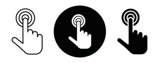 Interfaccia utente contorno raccolta di icone o impostazione Interfaccia Utente arte a linee vettoriali sottili
