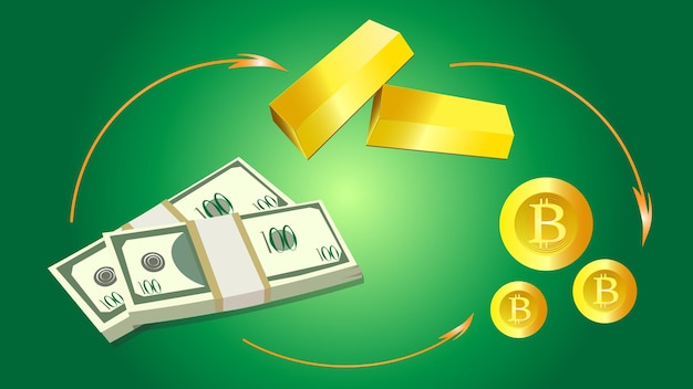 Investire in oro e bitcoin il mondo dell'economia e degli investimenti