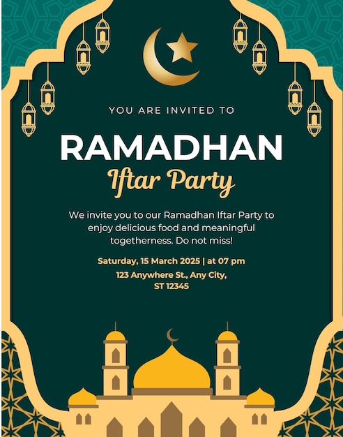 Invito all'Iftar del Ramadan