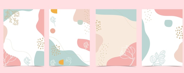 Invito rosa verde baby shower con fiore Invito di compleanno vettoriale per bambino e bambino