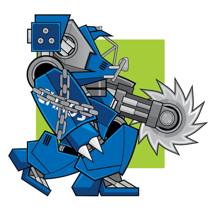 Vettore iron razor machine 