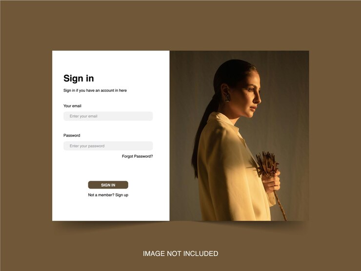 Vettore iscriviti al banner web