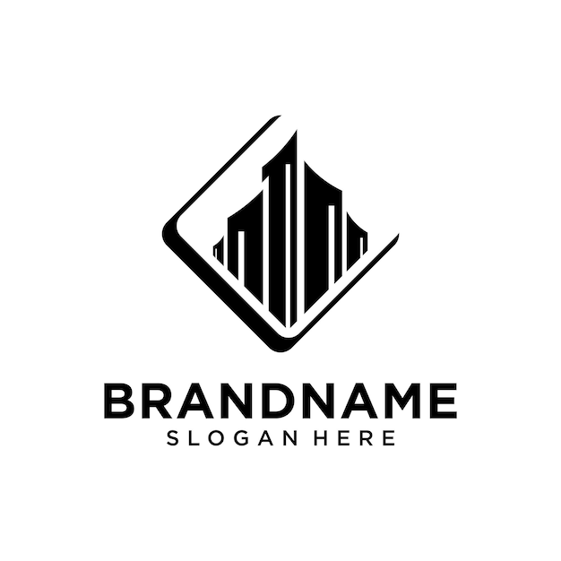 Ispirazione per la progettazione del logo dell'edificio