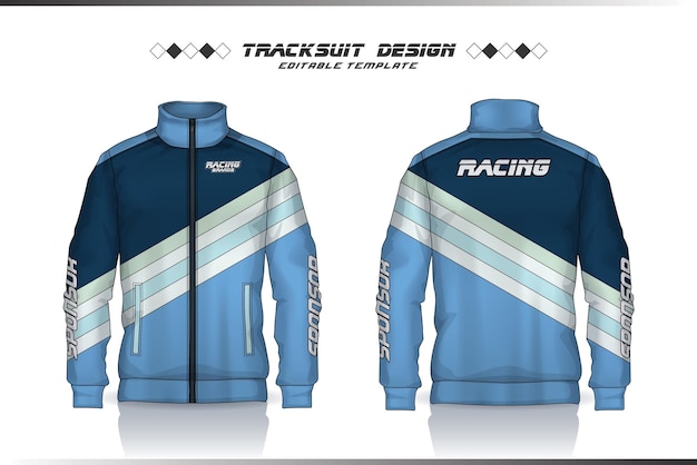 Jacket Design Tracksuit Design Windbreaker motocross jersey shirt modello per l'uniforme sportiva