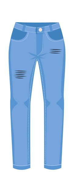Jeans Abbigliamento icona Illustrazione vettoriale