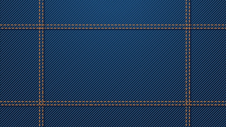 Vettore jeans larghi sullo sfondo
