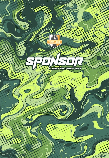 Jersey sport pattern design ready to print for sublimation