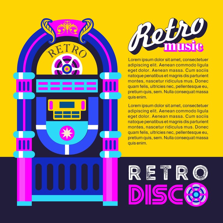 Jukebox retrò.
