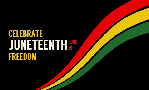 Juneteenth 19 giugno Giorno dell'Indipendenza Giorno della libertà o dell'emancipazione