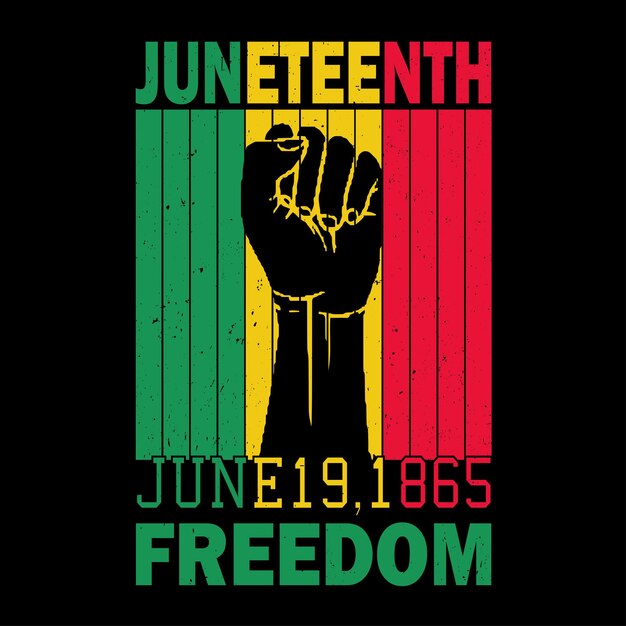 Juneteenth t shirt design juneteenth vector juneteenth vintage t shirt design