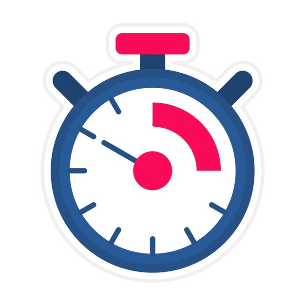L'icona del vettore del timer può essere utilizzata per l'icona dell'ora e della data