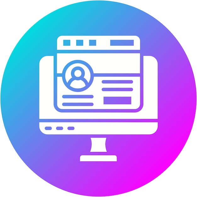 L'icona del vettore di sviluppo frontend può essere utilizzata per l'icona di programmazione informatica