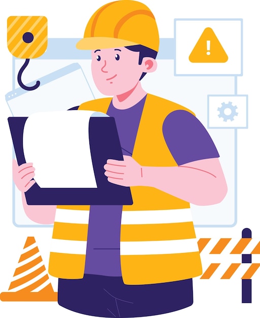 L'illustrazione del personaggio sotto costruzione