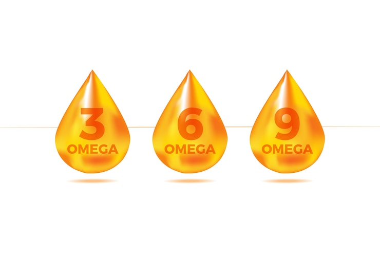 Vettore l'oro rilascia omega tre sei nove