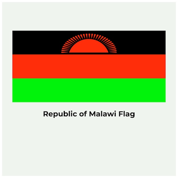 La bandiera del Malawi