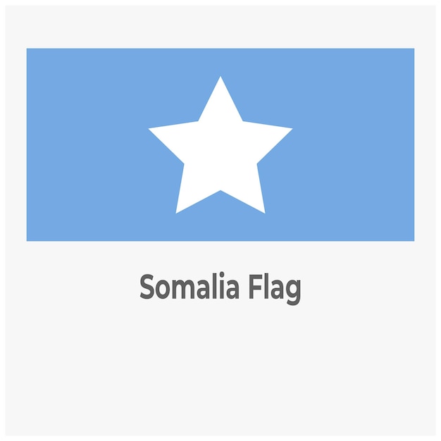 La bandiera della Somalia