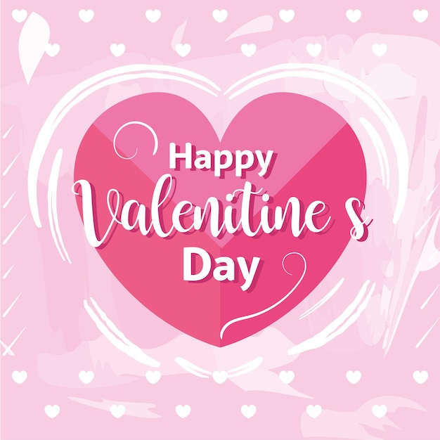 La carta di San Valentino del Cuore Rosa.