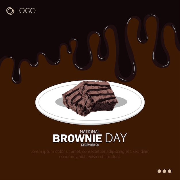 La Giornata Nazionale del Brownie si celebra l'8 dicembre.