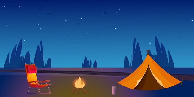 La notte stellata del campo