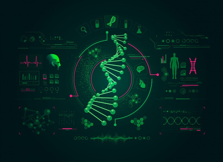 Vettore laboratorio di biologia