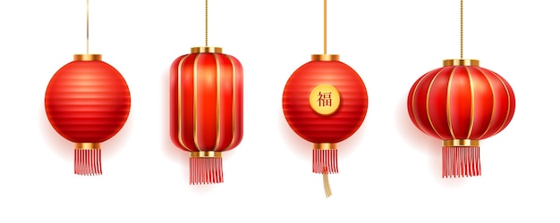 Lampada Chinatown di lanterne cny di seta di carta