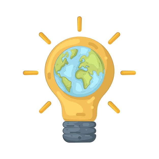 lampadina con globo