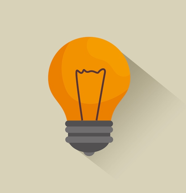 lampadina idea grafica notizie