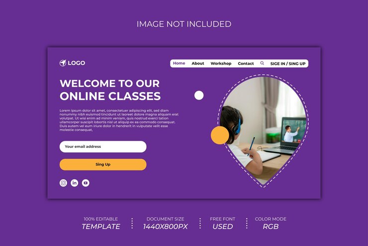 Landing Page Template
