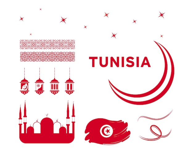 Lanterne Simboli islamici feste e ricorrenze per paese Tunisia