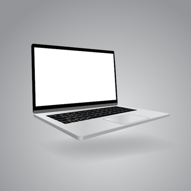 Laptop Mockup isolato