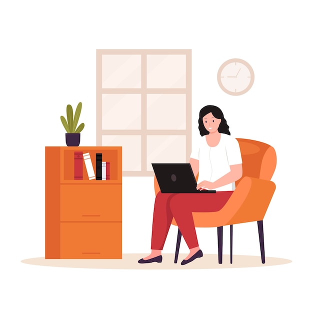 Lavoro a casa concept design